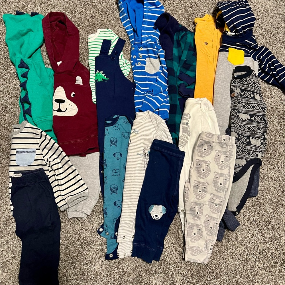 6-9 month baby boy lot.